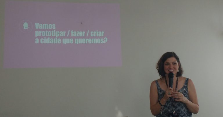 Carla Link fala sobre criar a cidade que queremos no Hack Town 2017